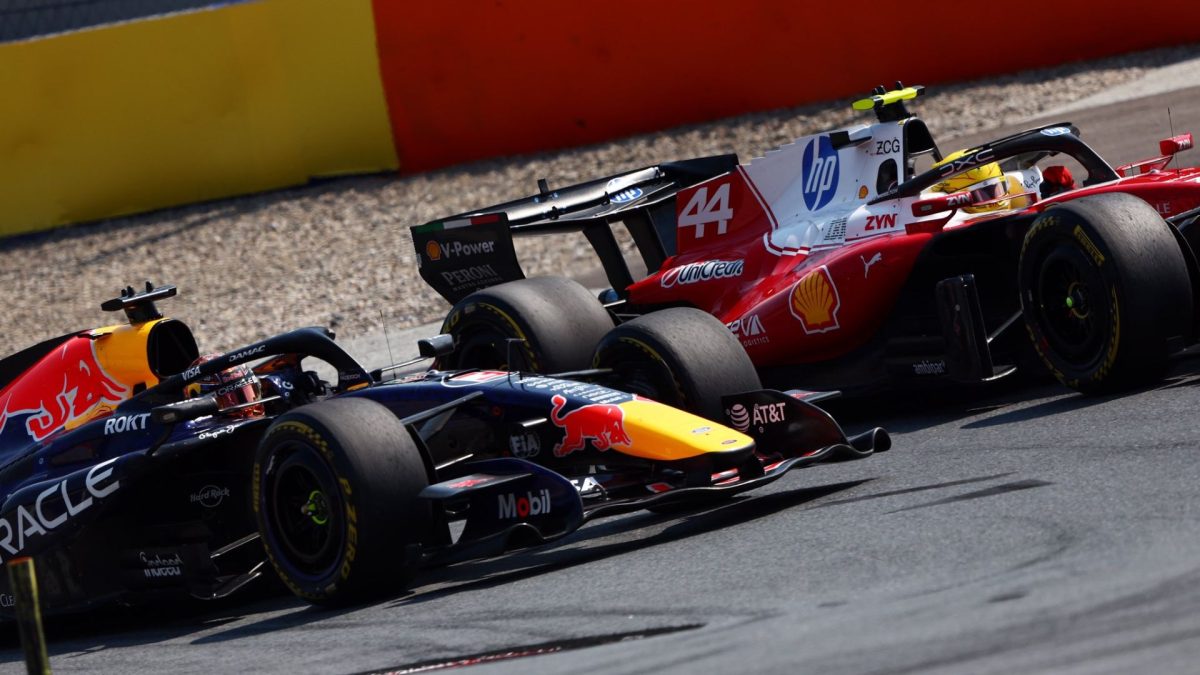 Duelo intenso entre Lewis Hamilton e Max Verstappen na pista do Red Bull Ring