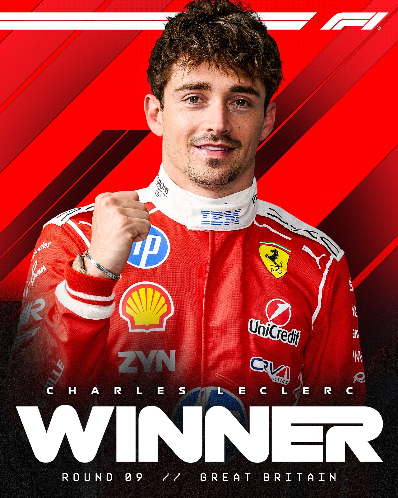 Leclerc vence o gp da Grã-Bretanha e encerra jejum de vitórias de 624 dias