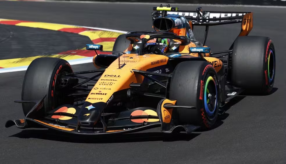 Lando Norris crava a pole position histórica no inédito circuito de rua de Madrid.